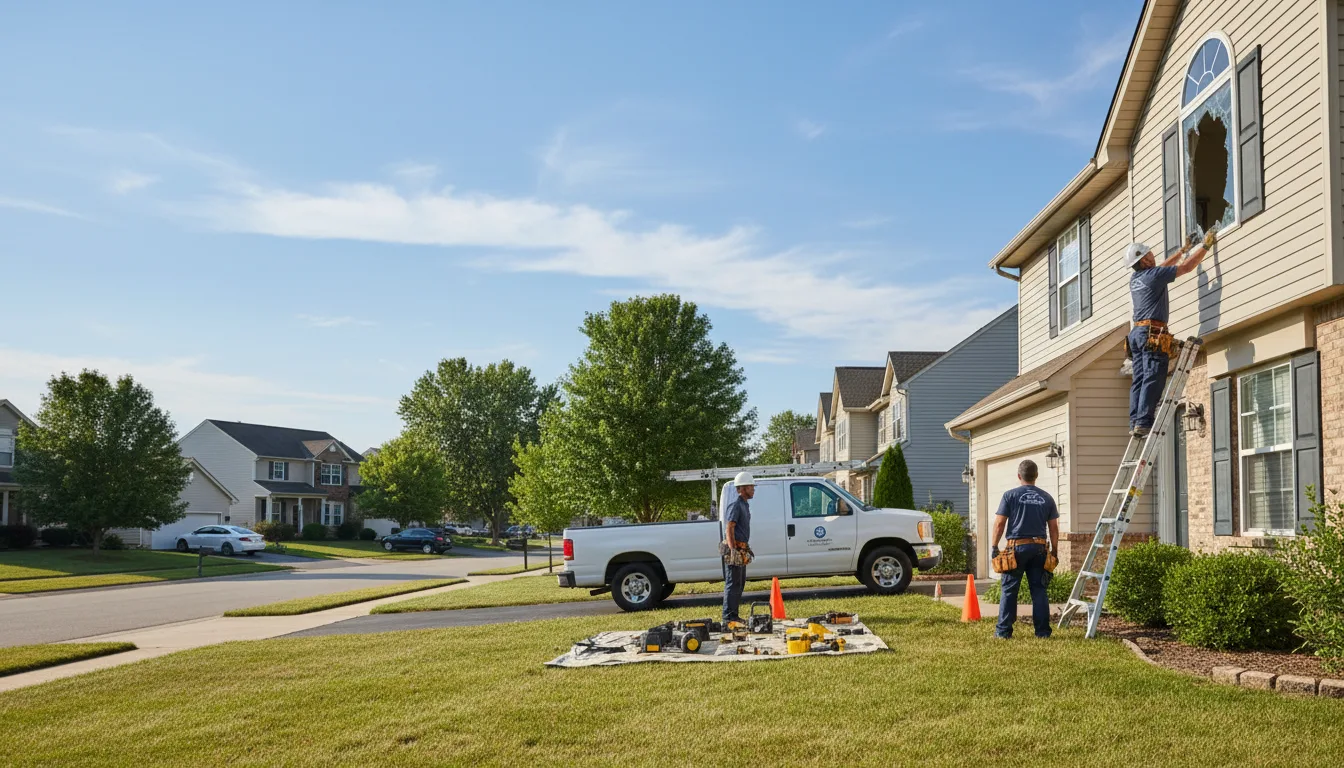 Expert window installer providing residential service in Beckemeyer, IL